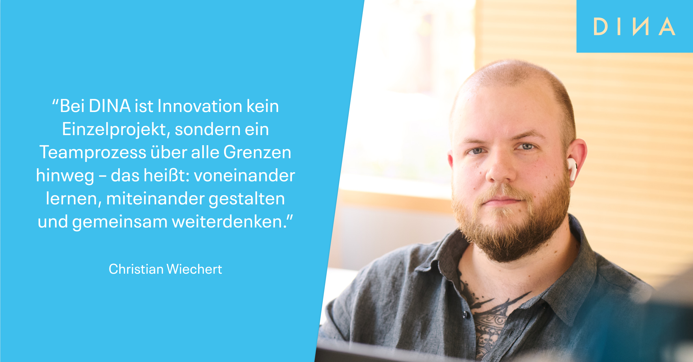 Pionier des Monats: Christian Wiechert
